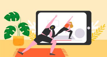 virtual office yoga